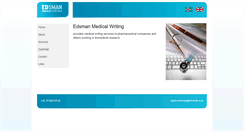Desktop Screenshot of edmedica.se